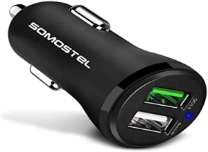 CARGADOR DE AUTO SOMOSTEL 3.0