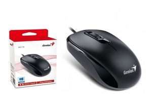 MOUSE GENIUS DX 110 USB OPTICO 1000 DPI BLACK