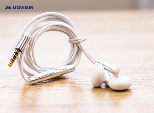 MOVISUN AUDIFONO CON CABLE ENJOY P1 BLANCO