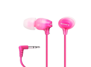 AUDIFONO SONY EX15LP ROSADO