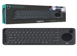 TECLADO LOGITECH K600 TV WIRELESS BLACK