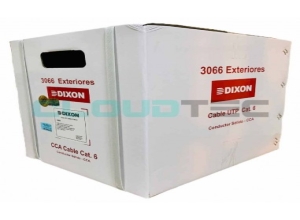 DIXON UTP CCA CAT. 6 4PX23AWG 3066 305M POR METRO