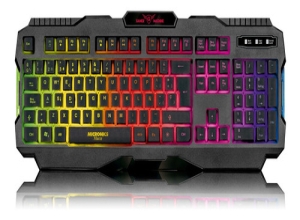 XFORCE MIC K821 TECLADO GAMER USB RGB MICRONICS