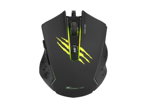 XTRIKE GM-203 BK MOUSE CON CABLE