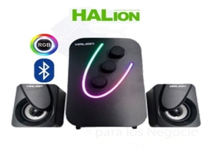 PARLANTE 2.1  GAMER USB HALION HA-S296 LED