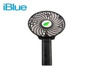 VENTILADOR PORTATIL IBLUE C/BATERIA RECARGABLE BLK