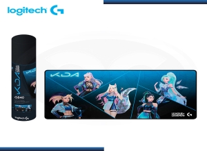 PAD MOUSE LOGITECH  G840 CLOTH XL  K/DA ED 40*90 CM BLUE /BLACK