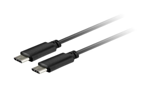 XTECH CABLE CON CONECTOR TIPO C MACHO A TIPO C MACHO