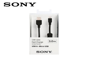 CABLE SONY USB - MICRO USB 3M