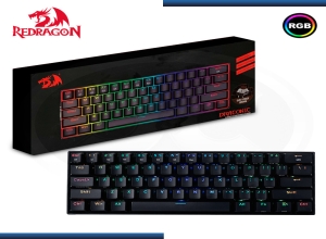 TECLADO REDRAGON DRACONIC K530RGB BLACK BROWN SWITCH