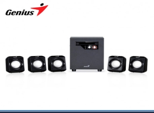 PARLANTE GENIUS SW-5.1 1020II USB POWER 100V-240V BLACK (PN 3173