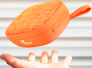 XTECH PORTABLE MINI SPKR BLUETOOTH YES COL ORANGE XTS-600OR