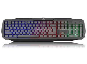 SILICON ENK601 TECLADO GAMER USB LED ENKORE