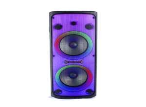 PARLANTE ACTIVO DOBLE 10¨ PHA-210F 1MIC FLAMA   1500W