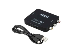 ADAPTADOR KNT-1064 RCA  A  HDMI PLASTICO