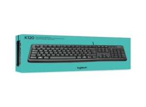 TECLADO LOGITECH K120 USB SP BLACK