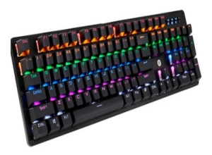 TECLADO MECANICO HP-GAMING GK100 RAINBOW BLACK