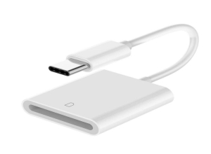ADAPTADOR TIPO C A CARD READER BLANCO D-158