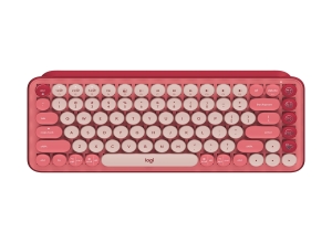 TECLADO LOGITECH  POP KEYS MULTI-DEVICE  WIRELLES/BT CORAL