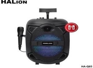 PARLANTE  C/BATERIA HALION HA-Q85 1X8 ¨ LED 200 W