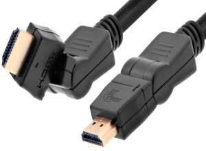 XTECH PIVOTIG AND SWIVEL HDMIM TO HDMIMCABLE 10FTXTC-610