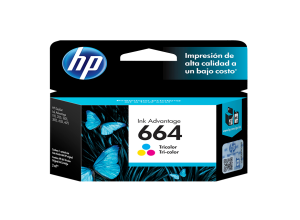 TINTA HP F6V28AL 664  COLOR 100 PGS