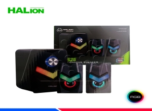 PARLANTE 2.1  GAMER USB HALION HA-S25 RGB